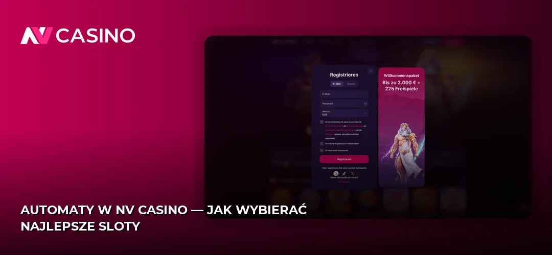 Automaty w NV Casino — jak wybierać najlepsze sloty